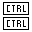 Ctrlキーを２回